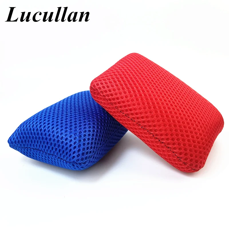Lucullan 3-цветная губка из микрофибры для мойки автомобилей - Фотография_6