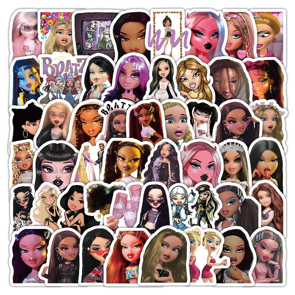 Bratzillaz наклейки забавные мультяшные