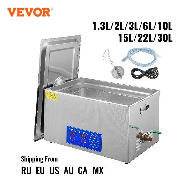 Ультразвуковой очиститель vevor 30l