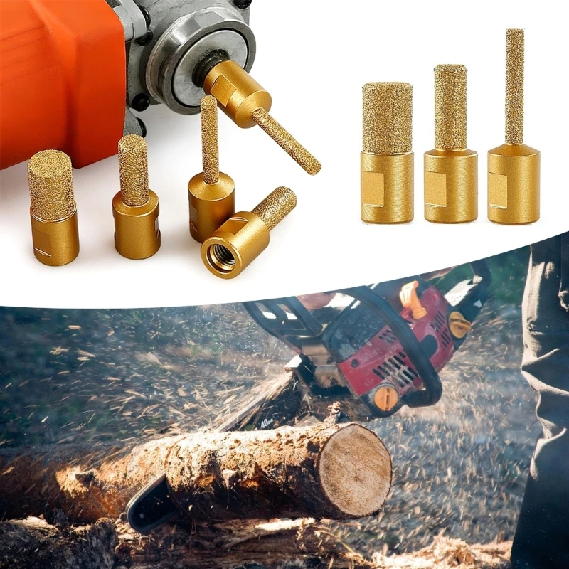 Вращающаяся шлифовальная головка с круглым хвостовиком - Фотография_2