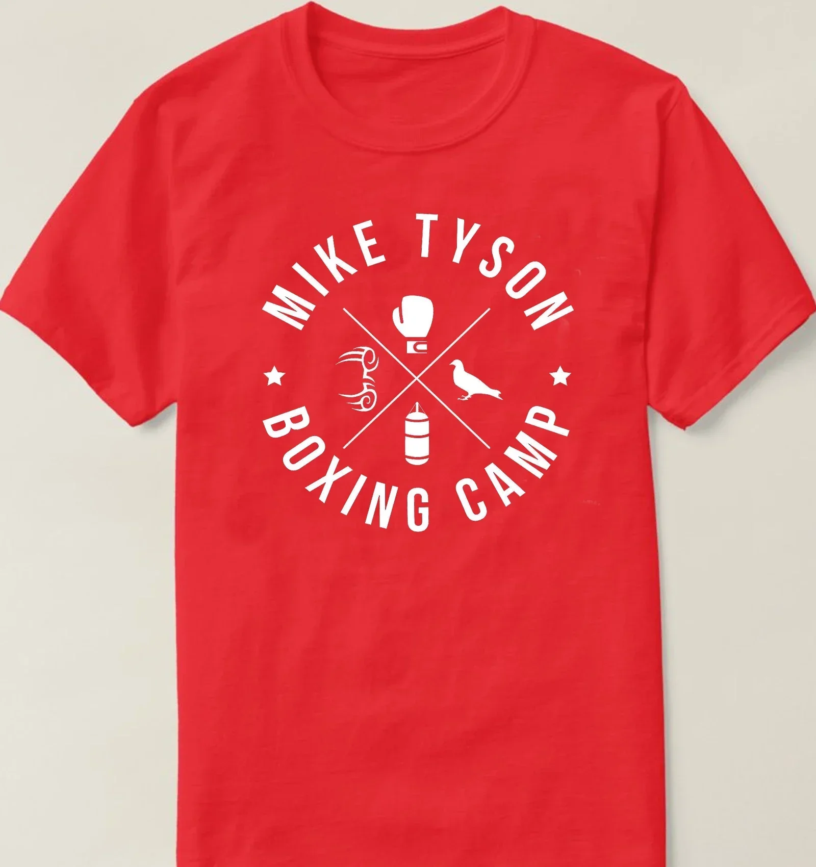 Футболка с принтом в стиле ретро mike tyson boxing camp icons - Фотография_4