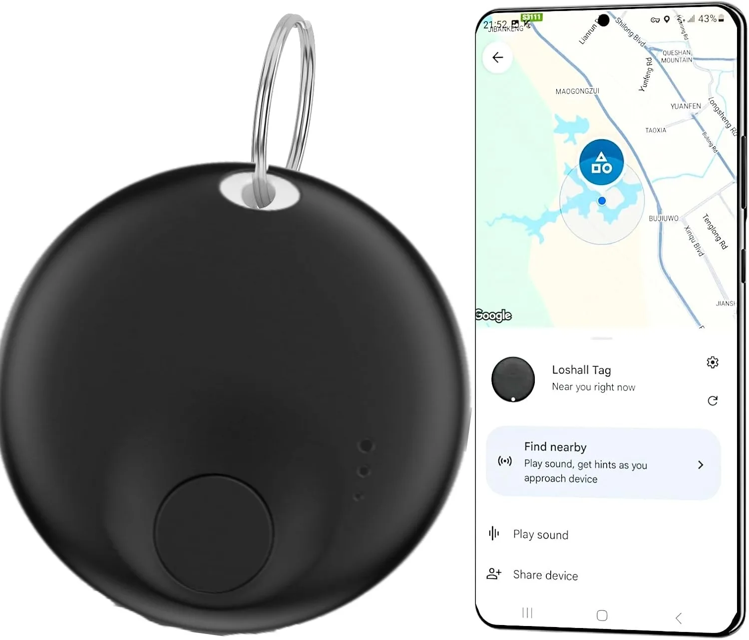 Мини-умный gps-трекер bluetooth - Фотография_5