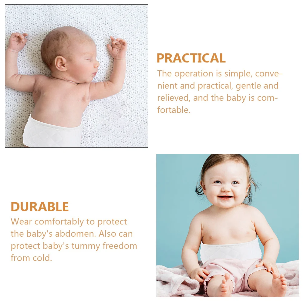 Хлопковые ремни для пупка для новорожденных - Фотография_2