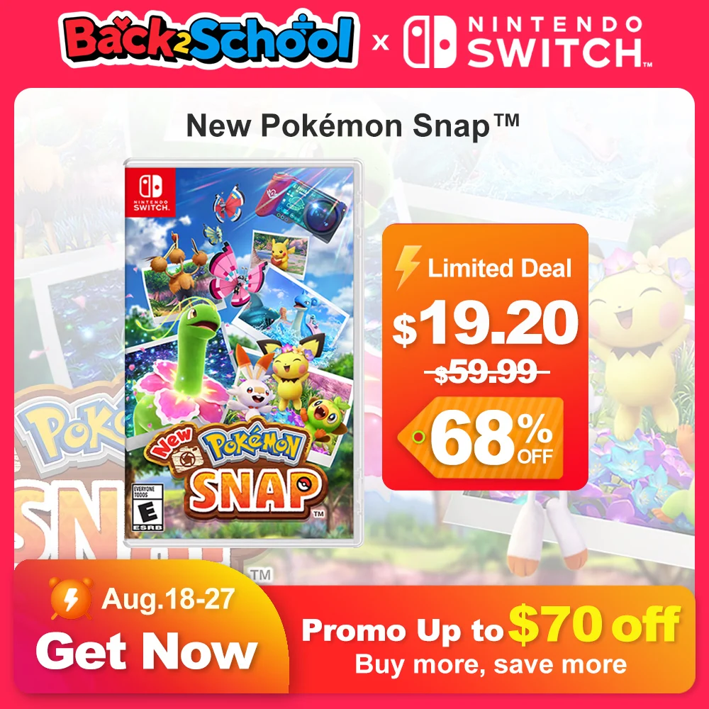 New pokemon snap новинка: игровые карты pokemon snap nintendo switch