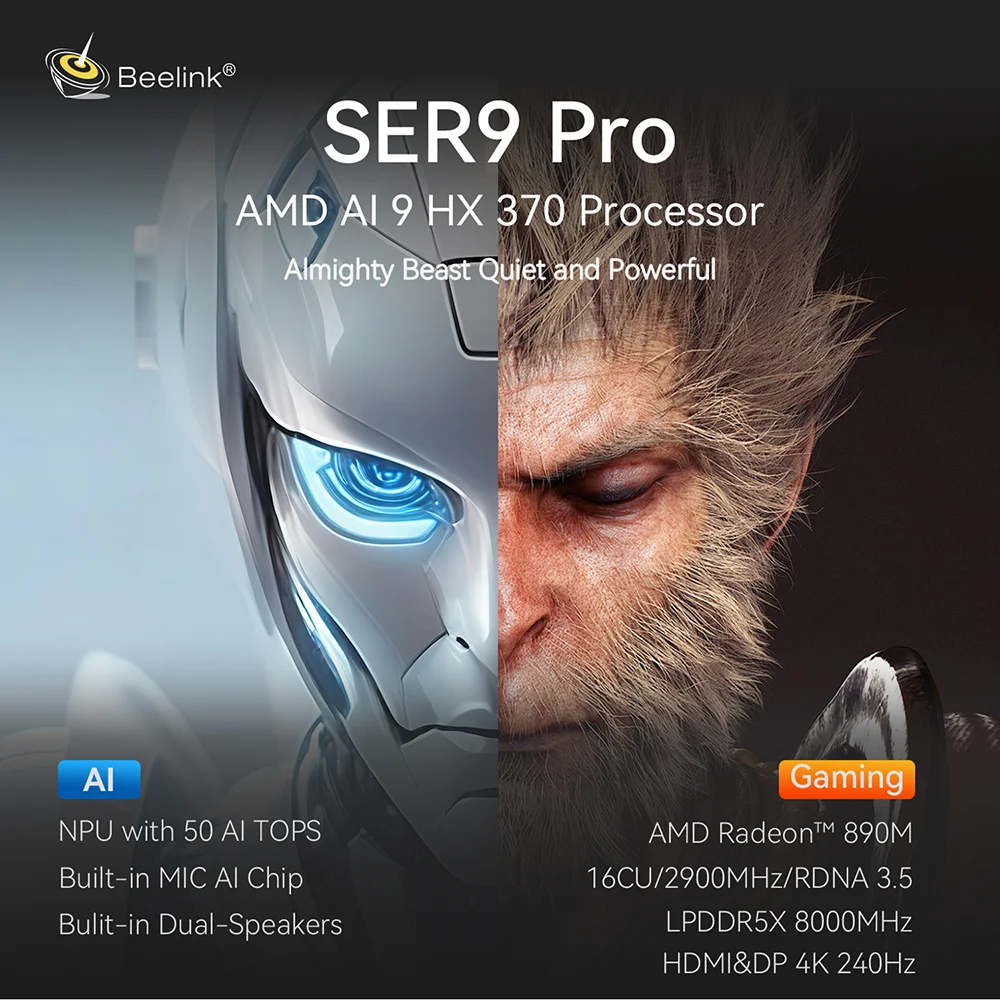 Beelink ser9 pro amd ryzen ai9 - Фотография_2