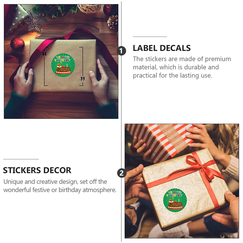 Наклейки с днем рождения - Фотография_6