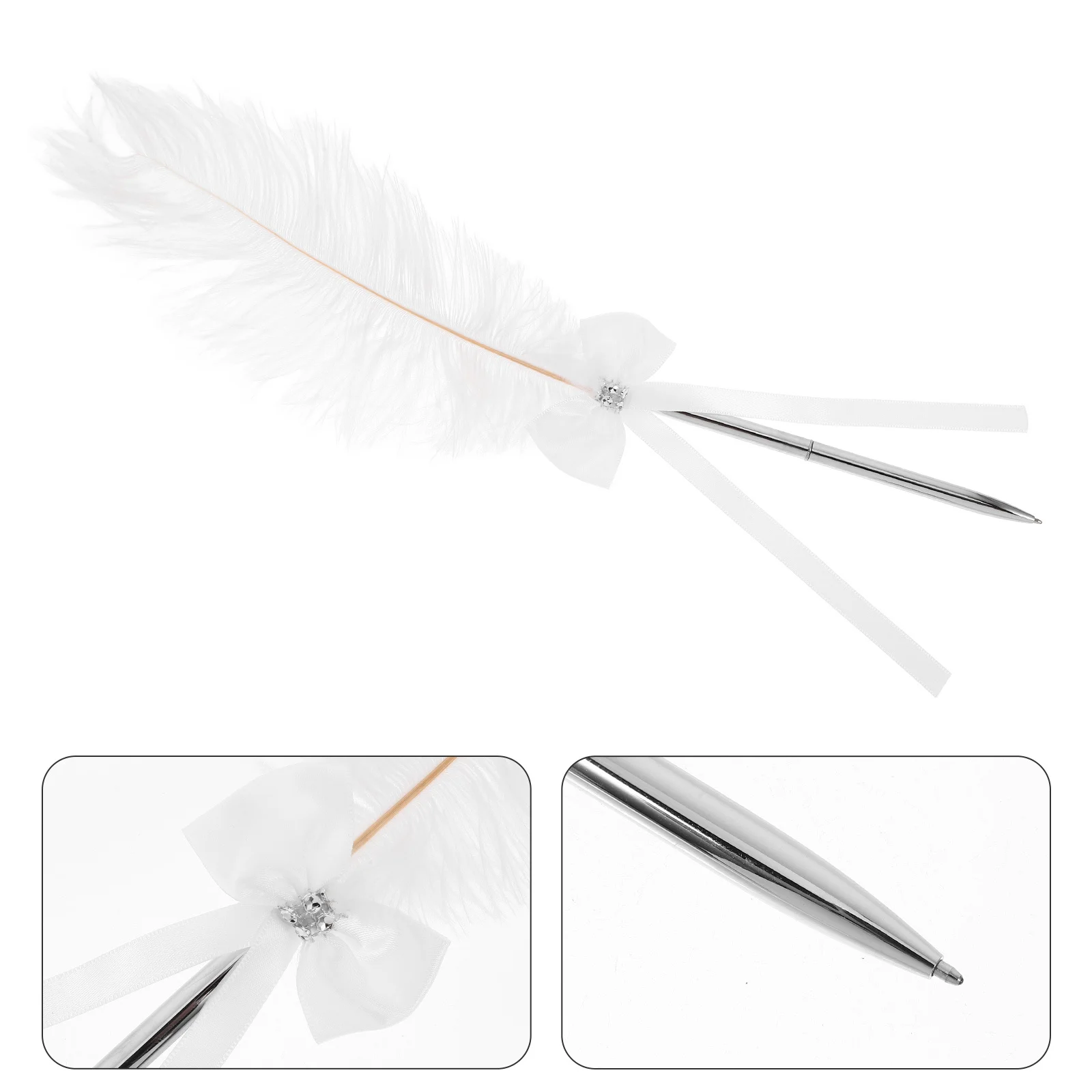 Ручка для подписи со шлейфом