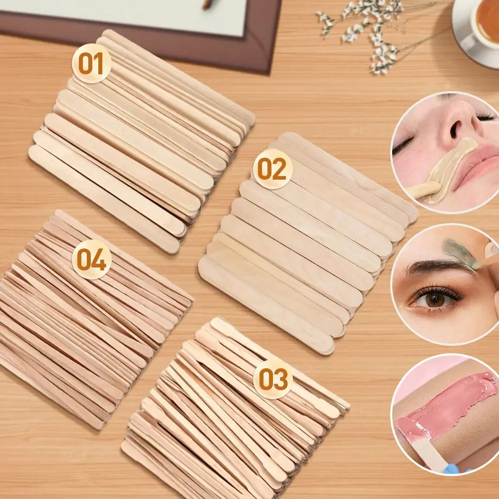 Деревянные палочки для удаления волос