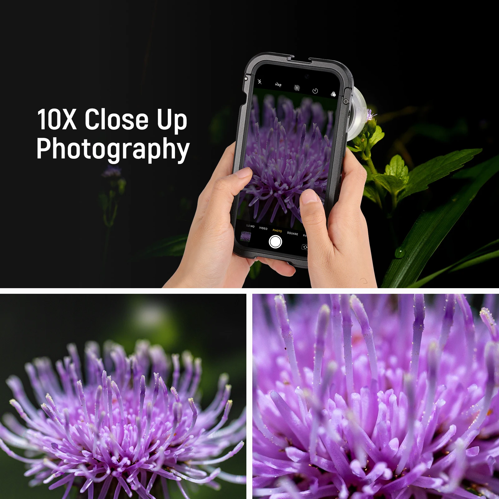 Макрообъектив neewer hd 10x со - Фотография_4