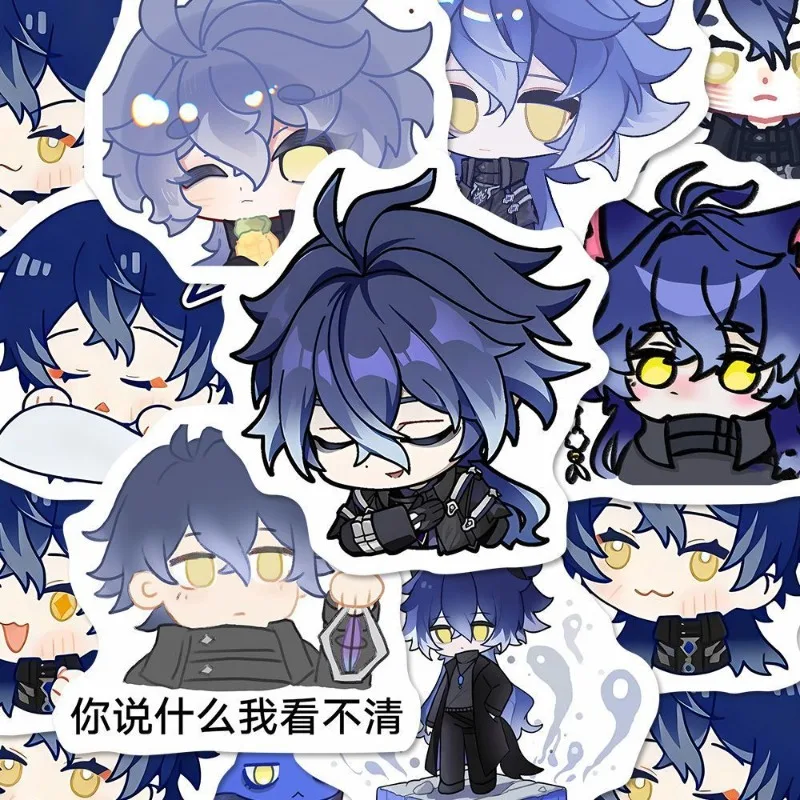 Genshin impact аниме наклейки фланеры - Фотография_5