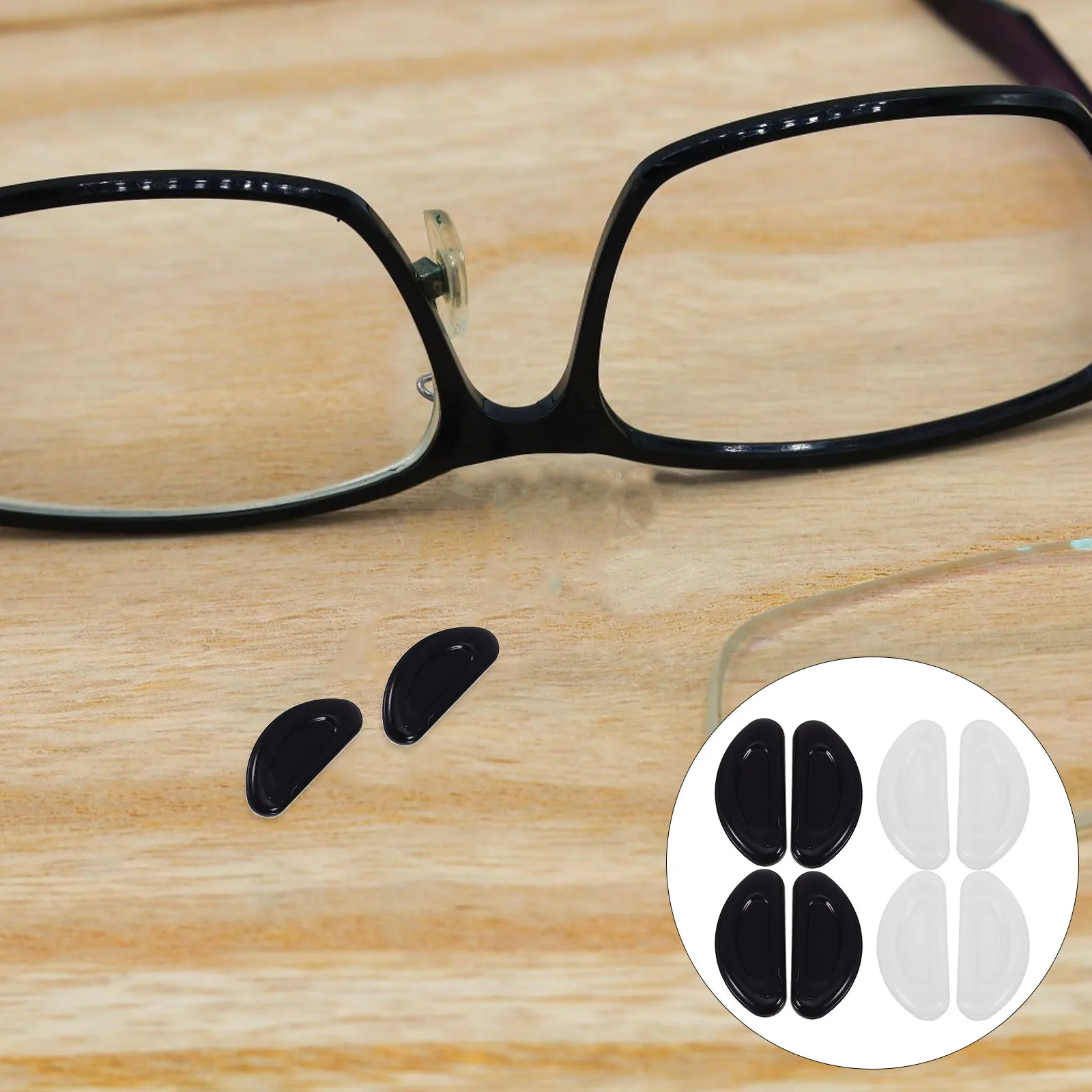 6 пар противоскользящих носовых подушечек для очков h2 мм - Фотография_5