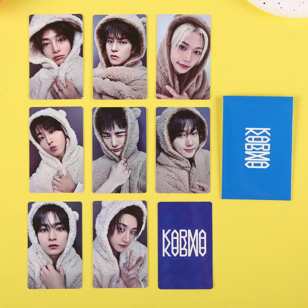 Kpop idol stray karma merch фотокарточка