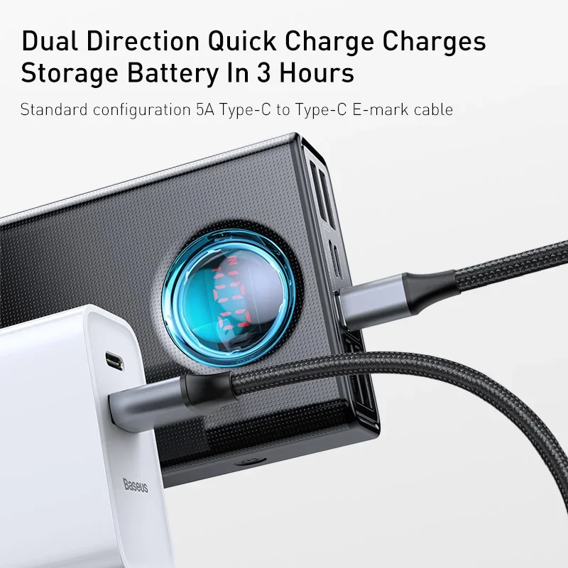 Power bank baseus 65w 30000mah - Фотография_3