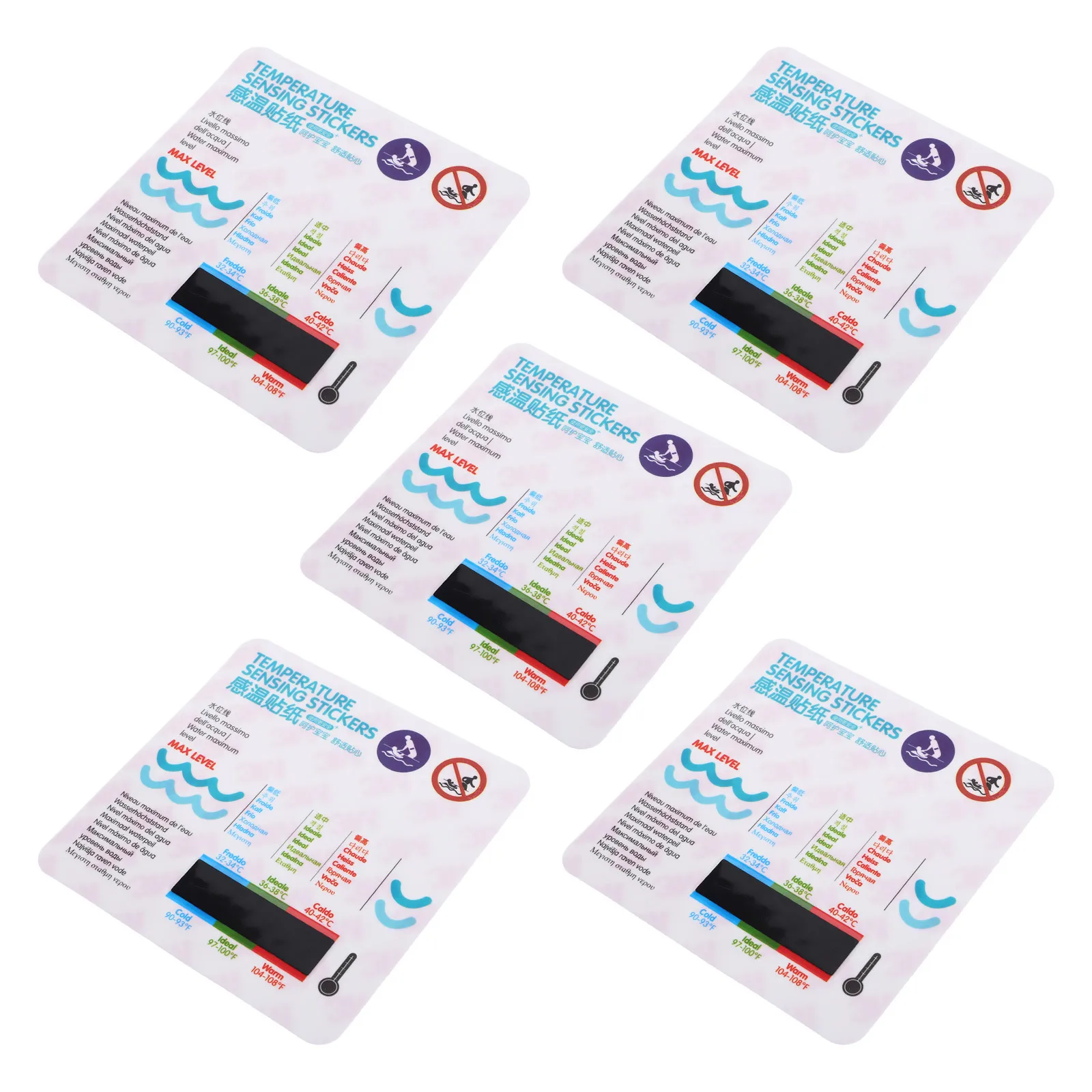 Наклейка на термометр для детской ванны - Фотография_5