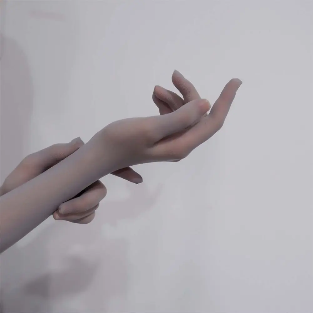 Новые мягкие бесшовные длинные перчатки - Фотография_4
