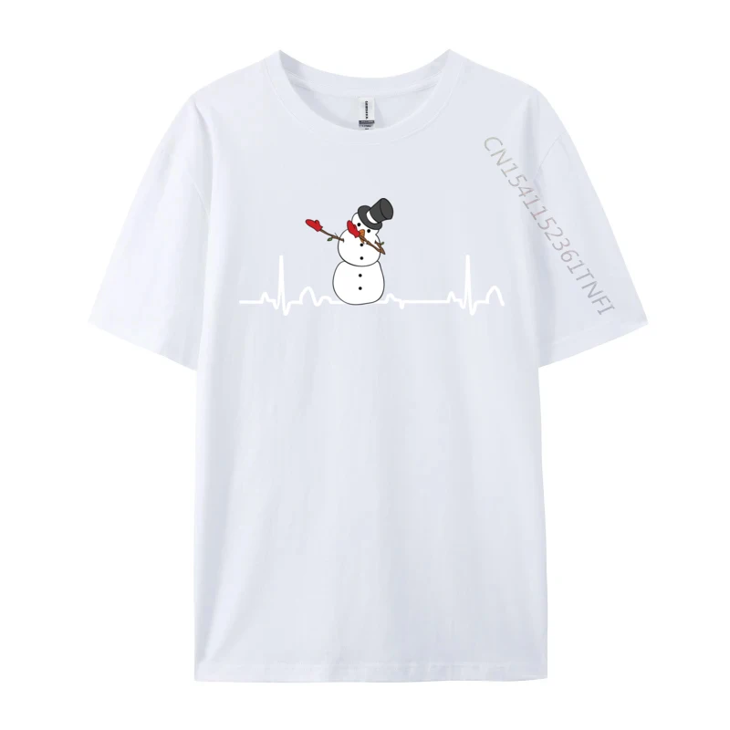 Dabbing christmas snowman heartbeat - Фотография_2