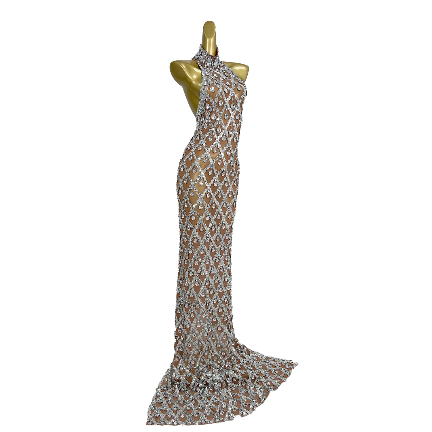 Великолепное платье русалки