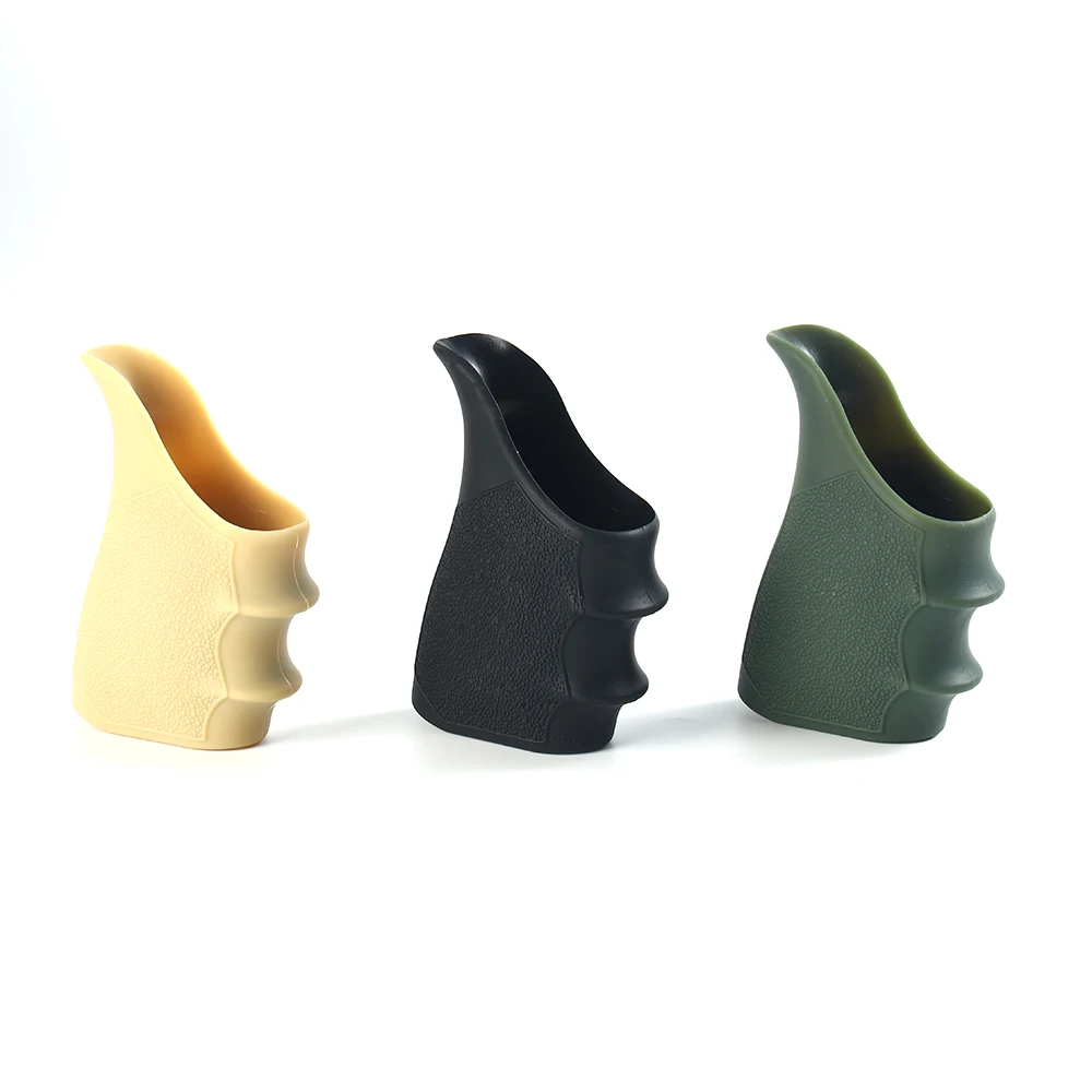 Тактический резиновый противоскользящий рукав для пистолета glock g43x - Фотография_4