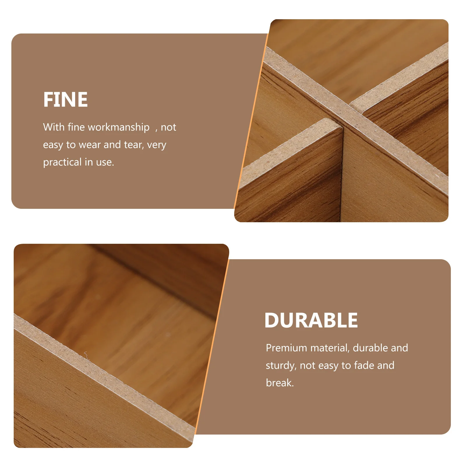 Деревянный органайзер с несколькими сетками - Фотография_2