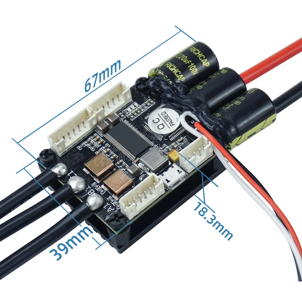 Электрический регулятор скорости для скейтборда mini fsesc4 - Фотография_6