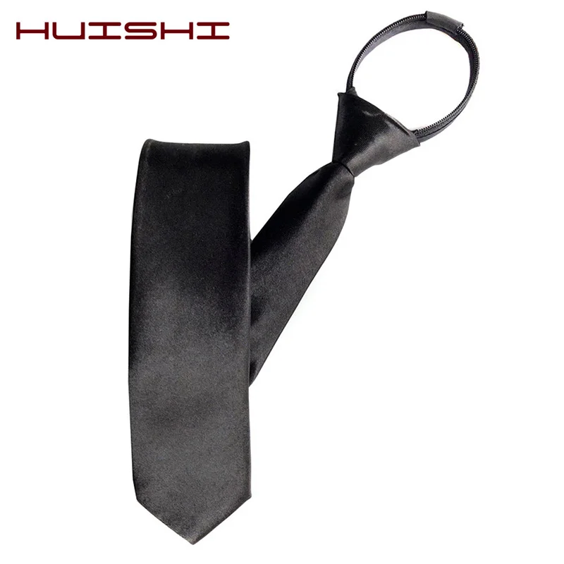 Huishi мужской галстук на молнии - Фотография_4