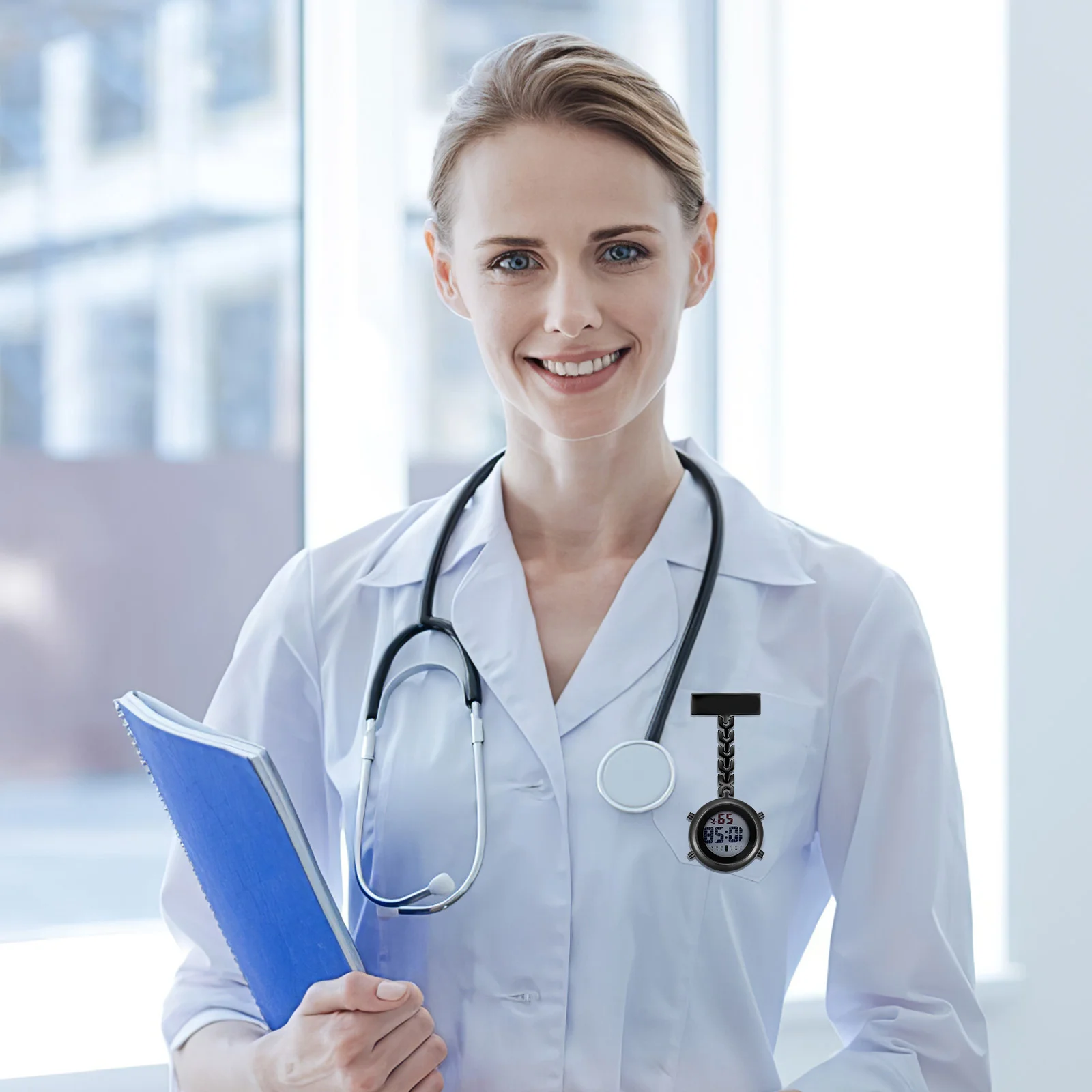 Карманные часы с брошью для медсестры - Фотография_3