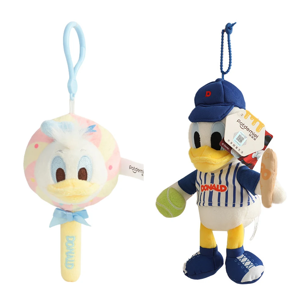 Подлинная изысканная плюшевая кукла диснея «дональд дак»