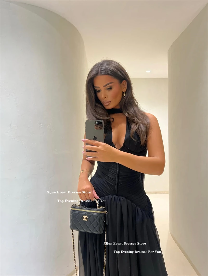 Xijun современные шифоновые длинные - Фотография_2