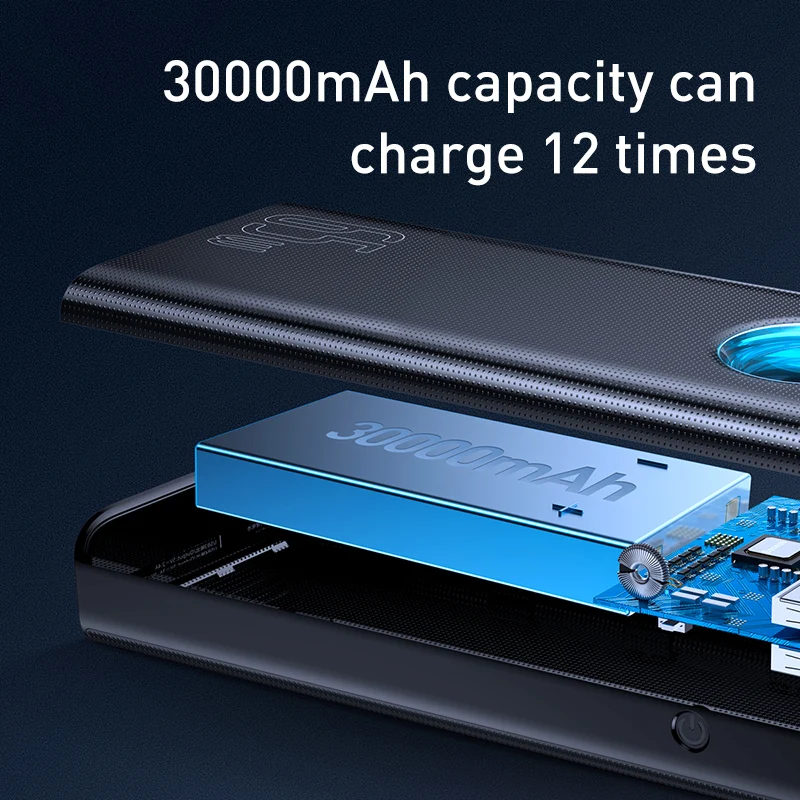 Power bank baseus 65w 30000mah - Фотография_4