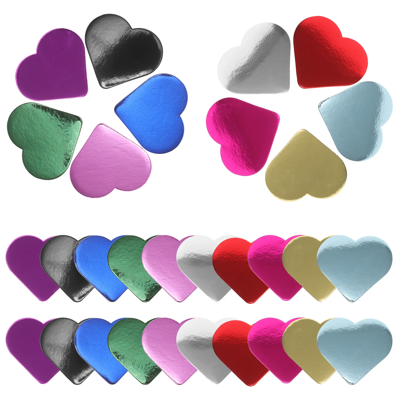 30 листов красочной бумаги для карточек