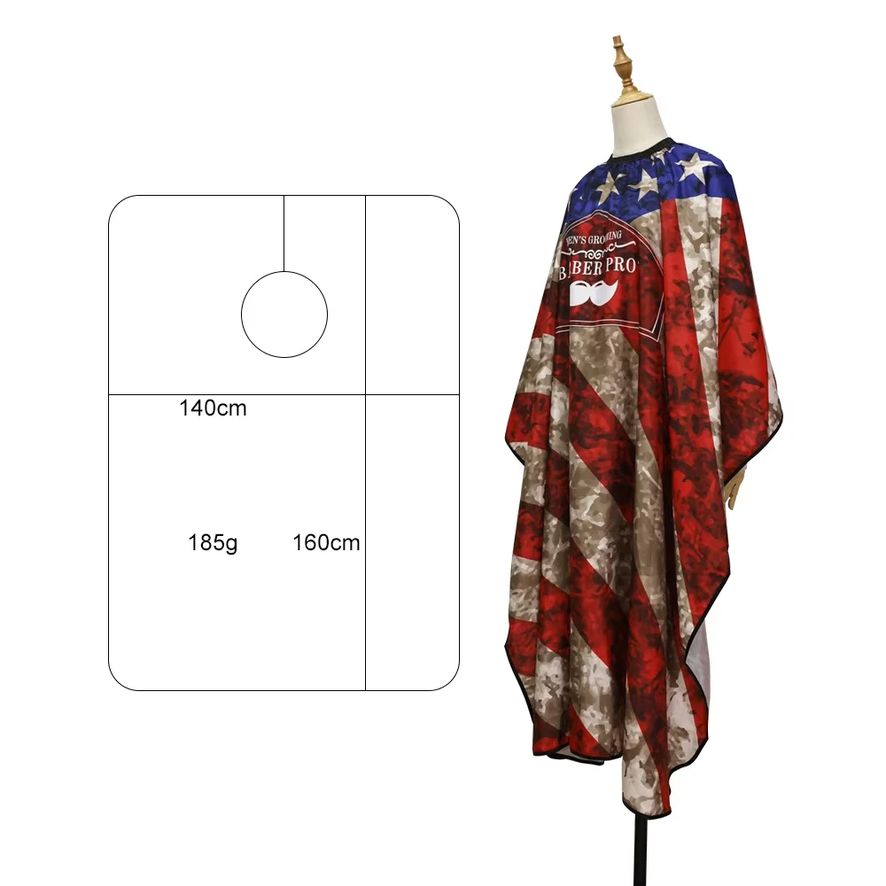 Парикмахерское пальто для парикмахерской - Фотография_2