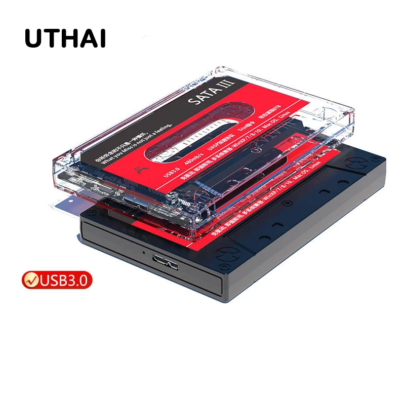 Uthai t46 новый внешний жесткий диск usb 3.0 sata 5 гбит/с 2