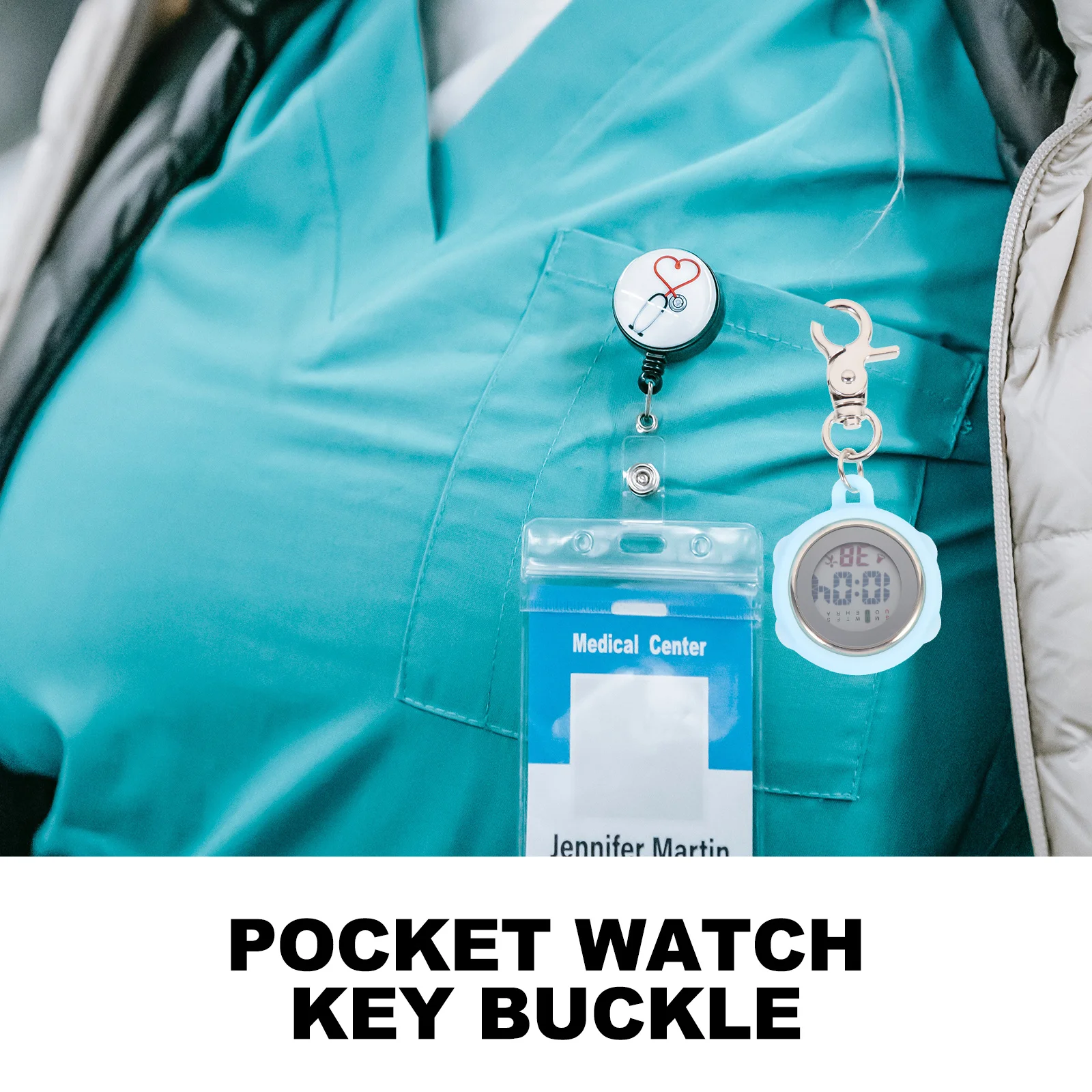 Часы светящийся секундомер 24-часовой - Фотография_2