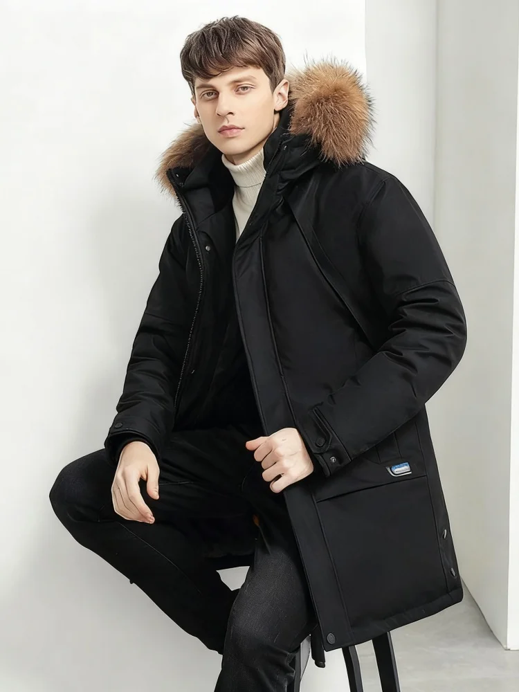 Мужская универсальная парка средней - Фотография_5