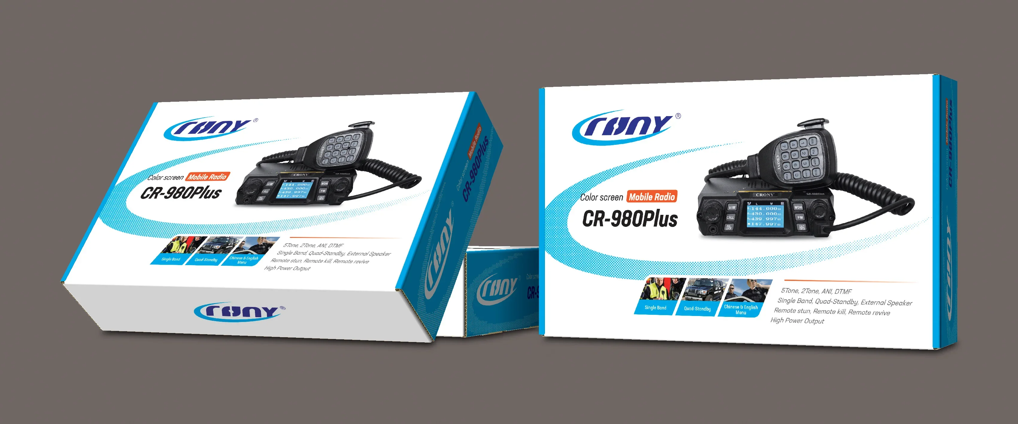 Uhf vhf cb радио мощный двухдиапазонный - Фотография_6