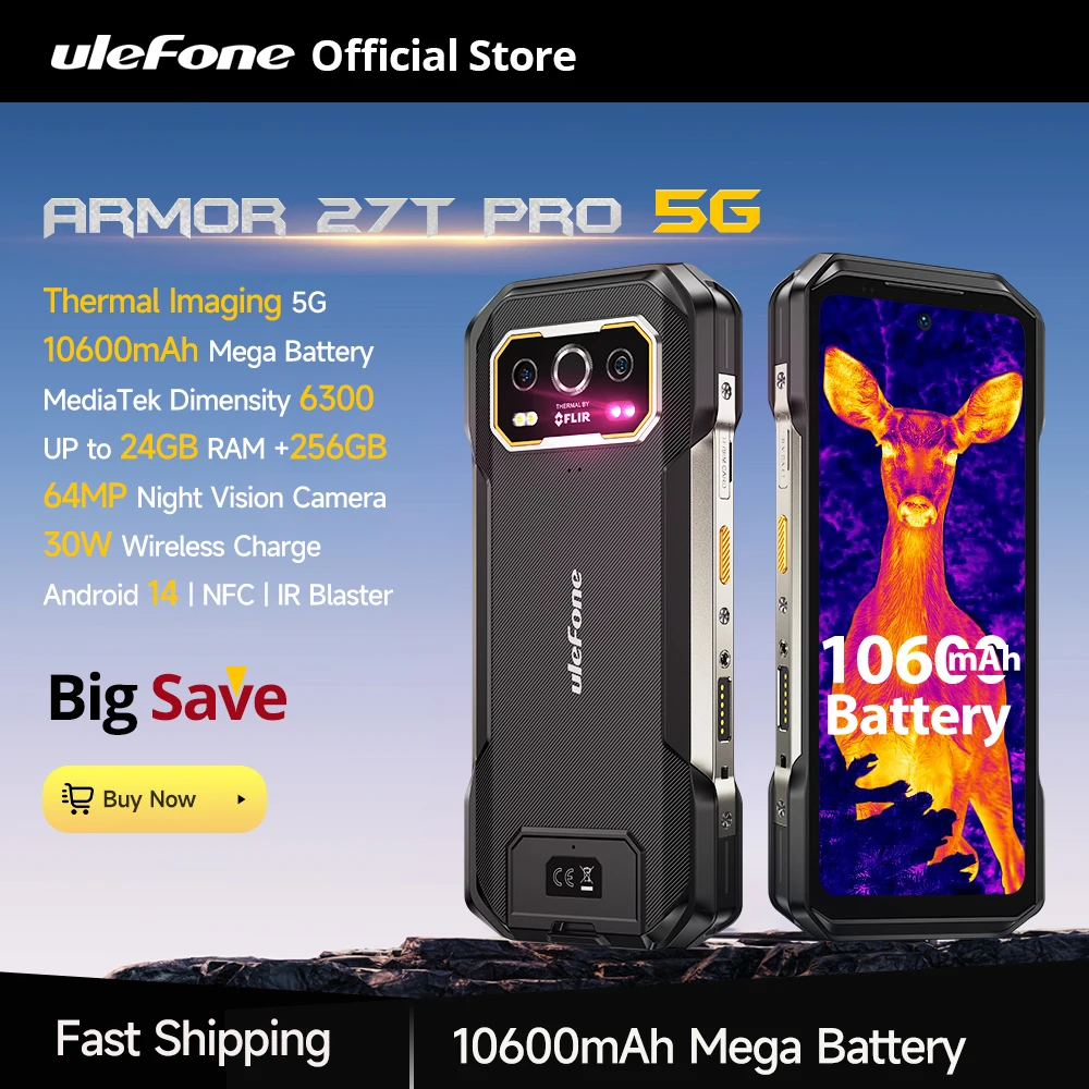 Ulefone armor 27t pro 5g защищенный
