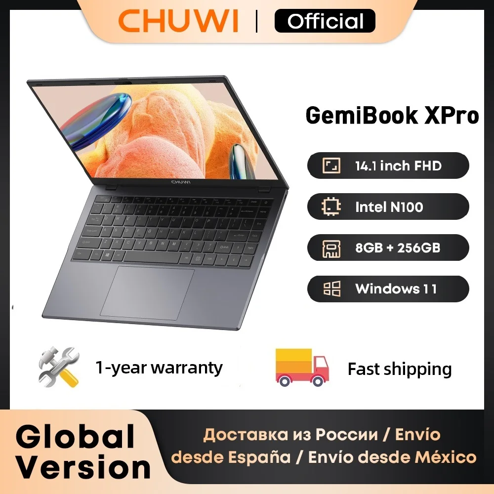 Ноутбук chuwi gemibook xpro