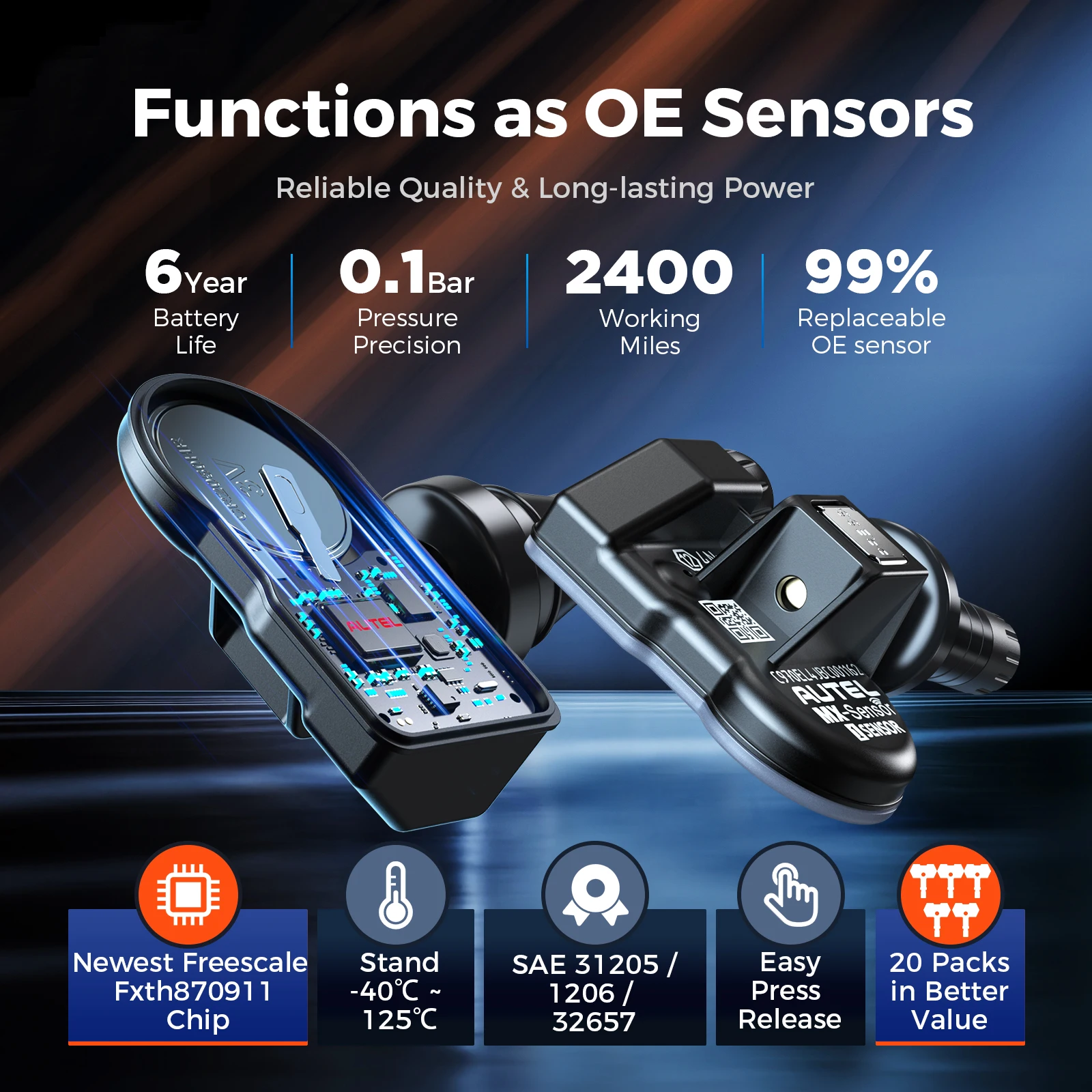 Autel mx-sensor 433 мгц 315 мгц - Фотография_2
