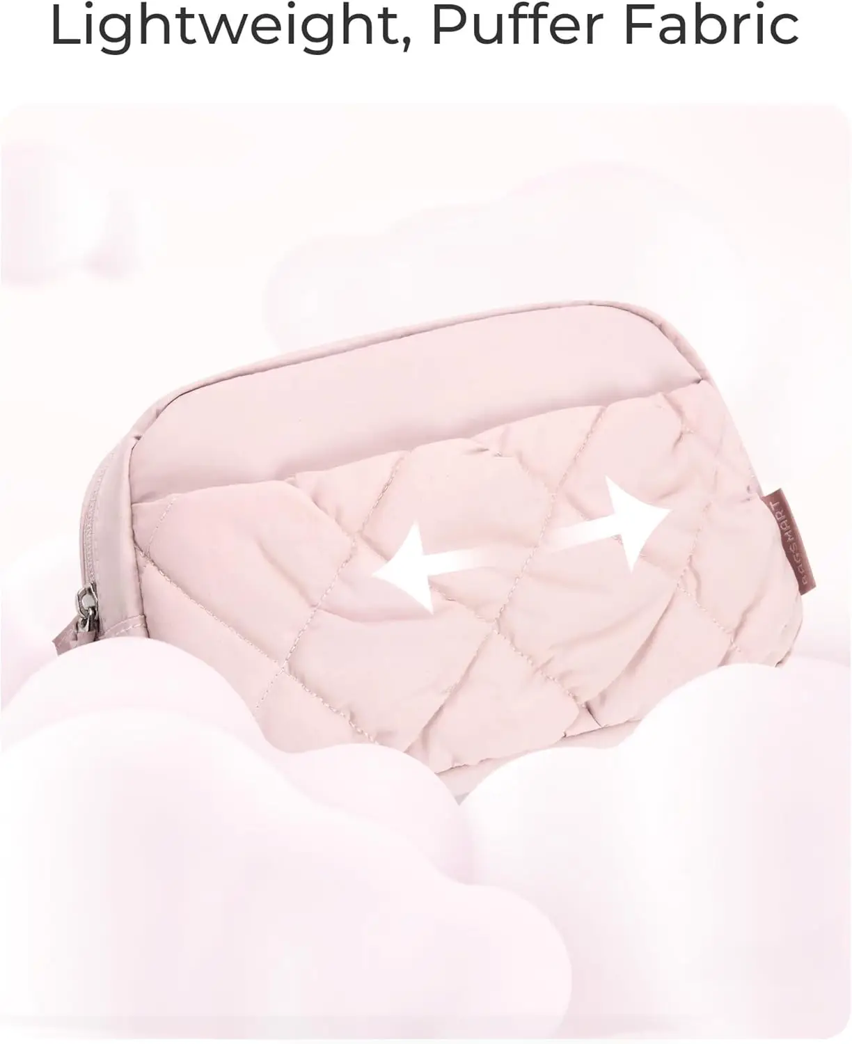 Bagsmart puffy поясные сумки для женщин - Фотография_4