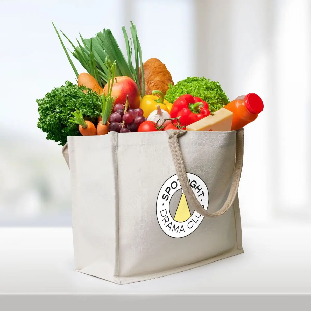Spotlight drama club logo tote - Фотография_3