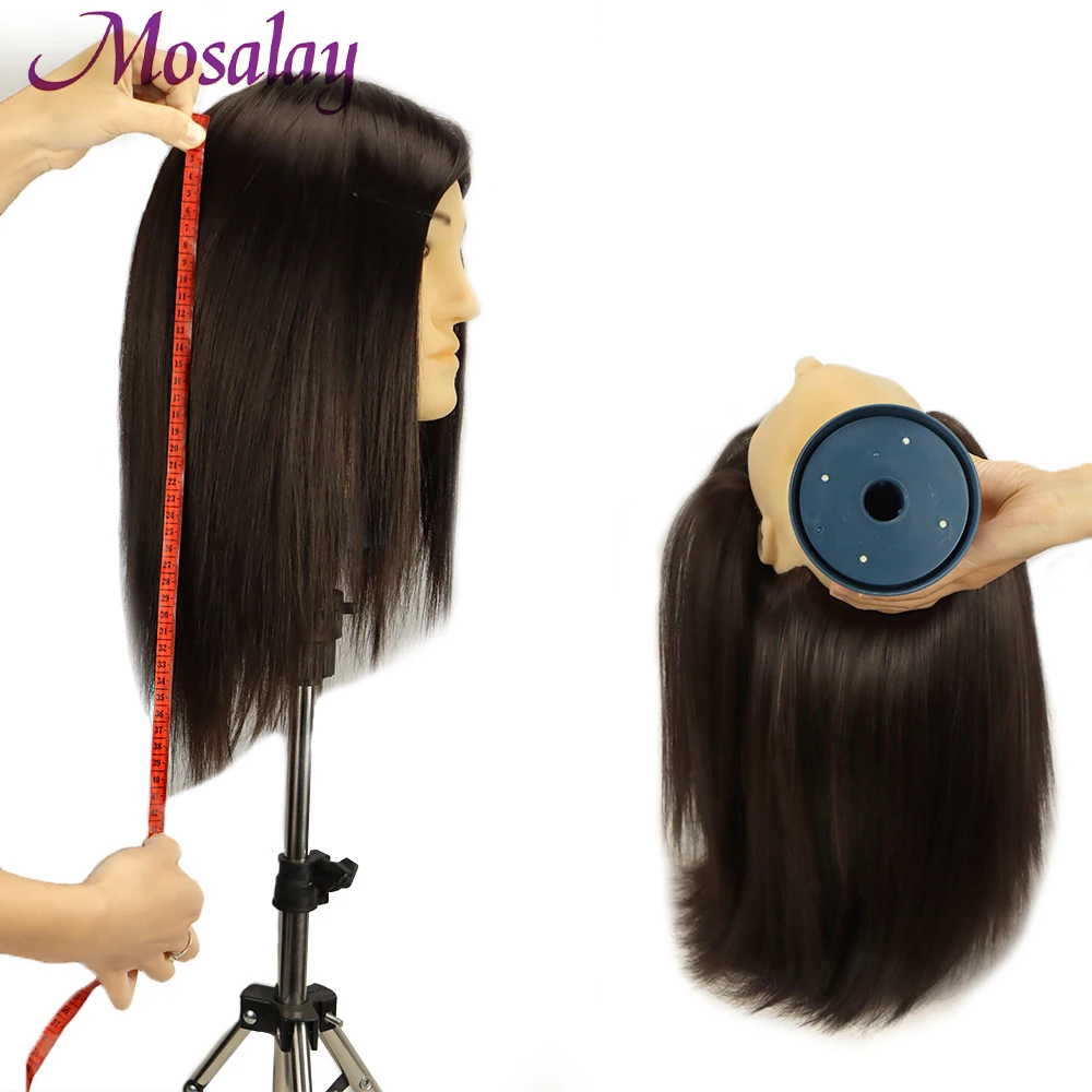 100%-манекен для стрижки волос - Фотография_3