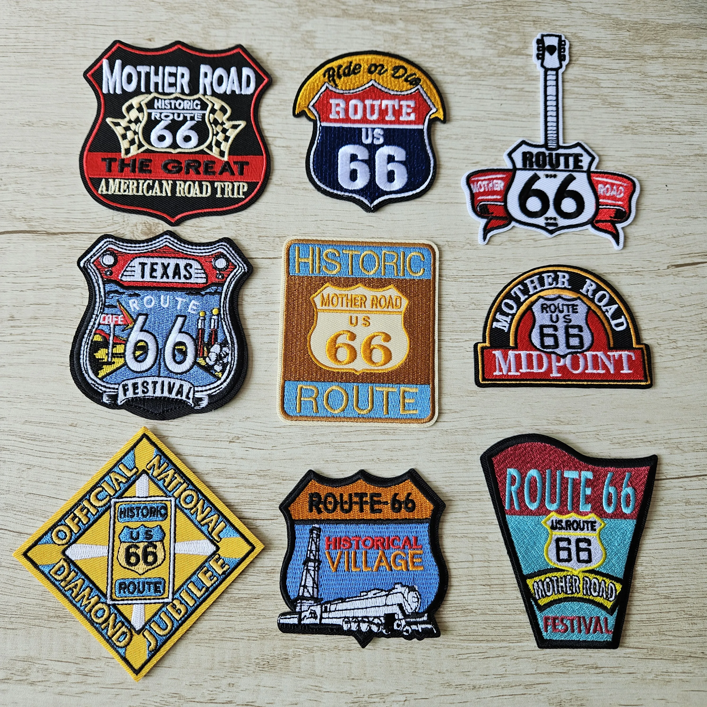 Нашивка на заказ route 66