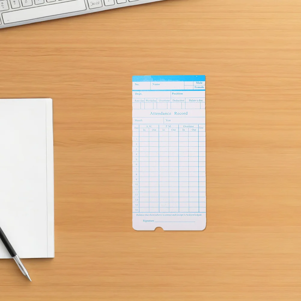 Бумага для отслеживания рабочего времени - Фотография_2