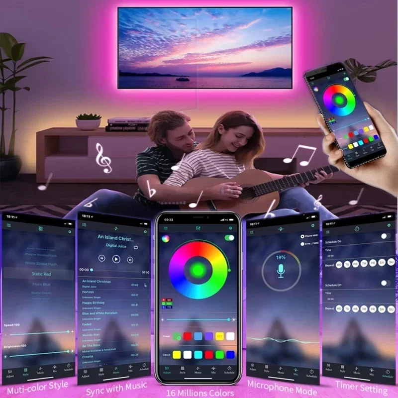 Светодиодная лента 5 в 5050 usb - Фотография_5