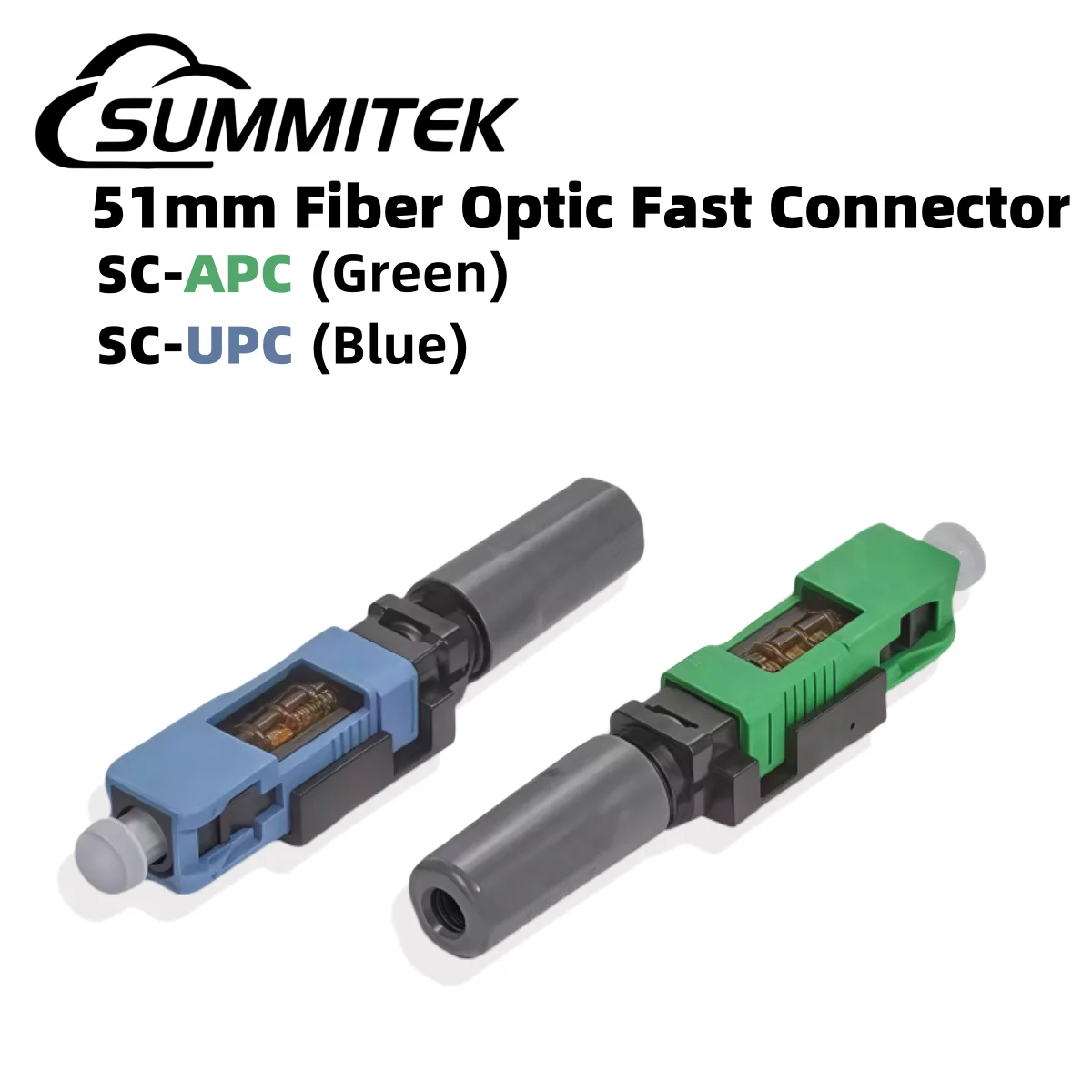 51 мм sc apc/upc быстрый разъем