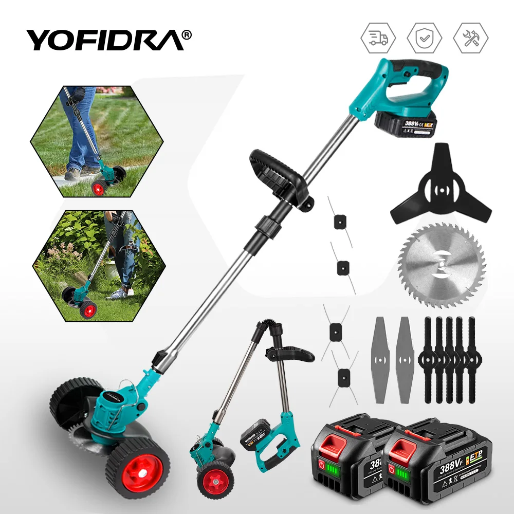 Yofidra электрическая газонокосилка