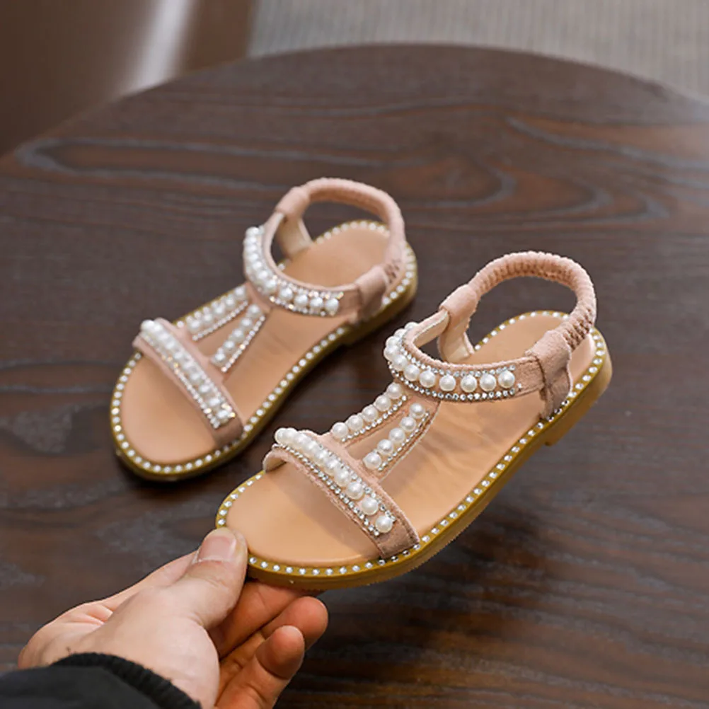 Сандалии в стиле принцессы для девочек - Фотография_4