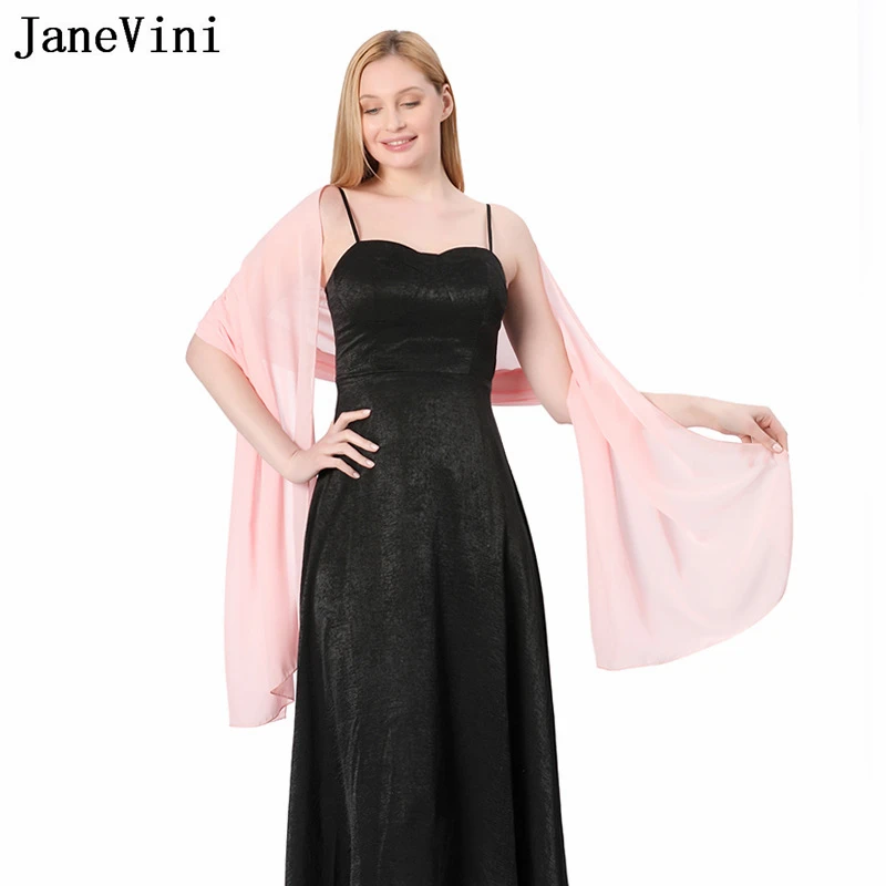 Janevini элегантное розовое шифоновое болеро для невесты - Фотография_2