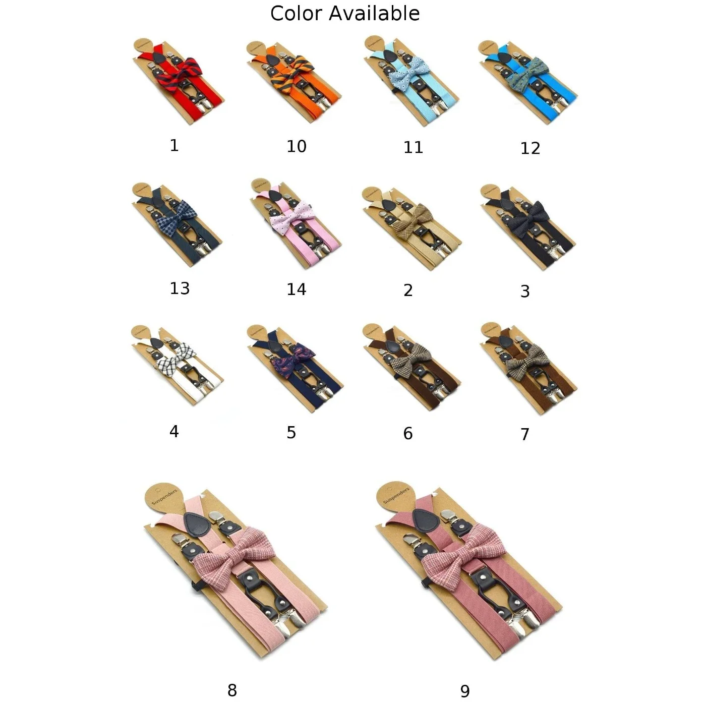 Подтяжки с бантом для мужчин и женщин - Фотография_6