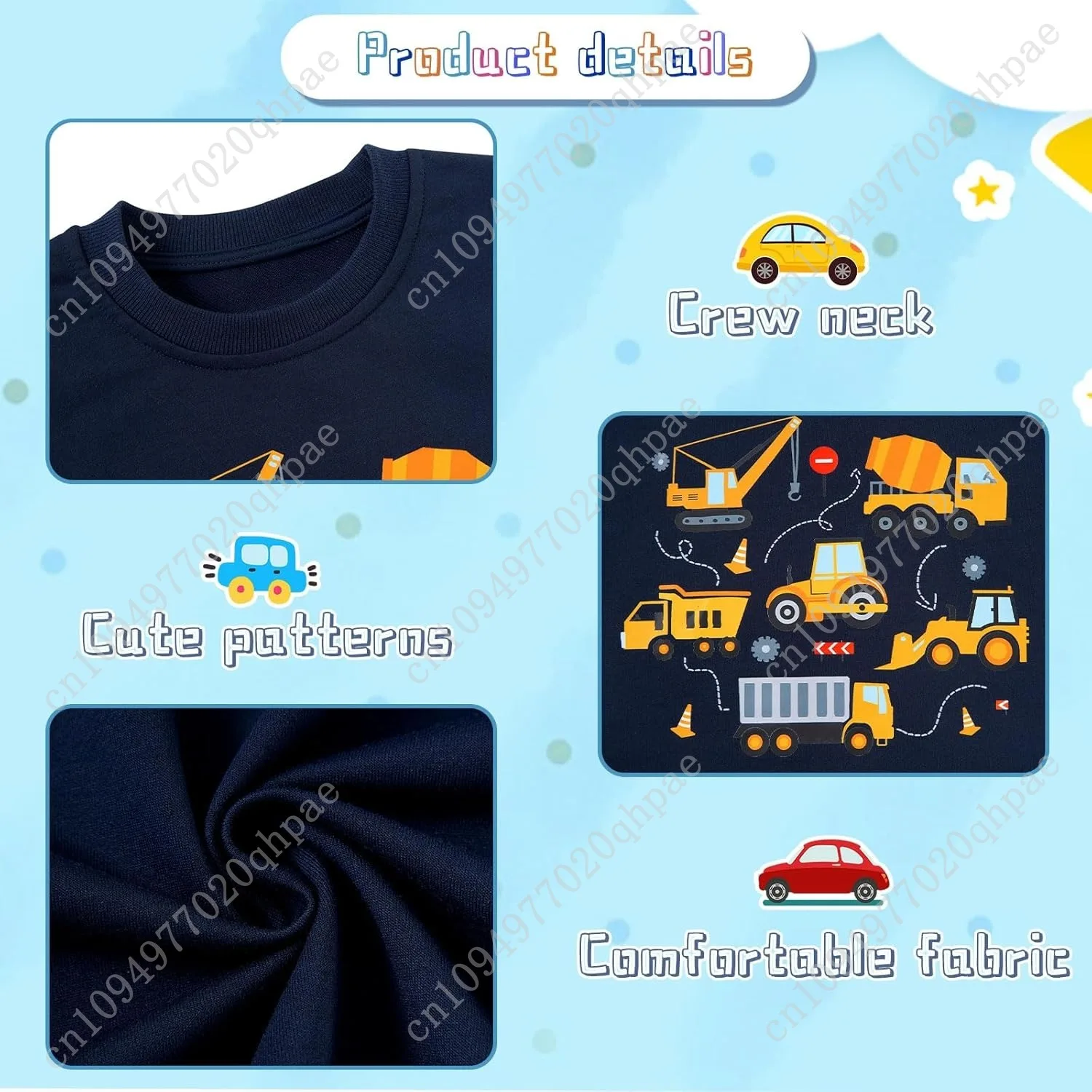 Funnycokid толстовки для маленьких - Фотография_6